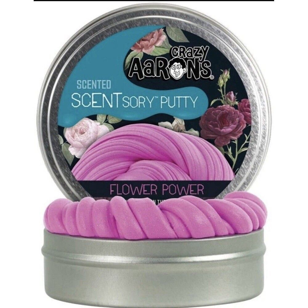 Crazy Aarons Thinking Putty Scented Scentsory Flower Power .70Oz Putty